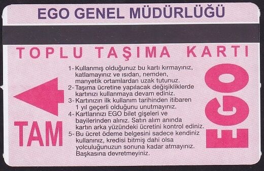 EGO Toplu Taşıma Kartı