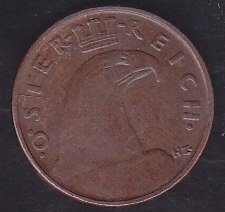 AVUSTURYA 1 GROSCHEN 1925