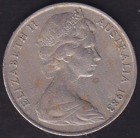 Avustralya 10 Cent 1983