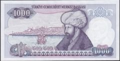 7.Emisyon 1.Tertip 1000 Lira E27 240198 Çilaltı Çil