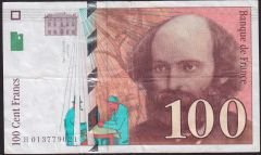 Fransa 100 Frank 1997 Çok Temiz