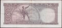 5.Emisyon 7.Tertip 50 Lira U31 077544 Çok Temiz+