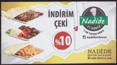 Nadide Et Döner %10 İndirim Kuponu