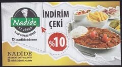Nadide Et Döner %10 İndirim Kuponu
