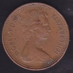 İngiltere 1 Penny 1971