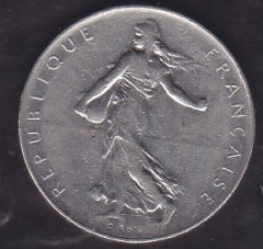 Fransa 1 Frank 1976