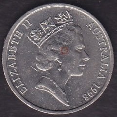 Avustralya 10 Cent 1998