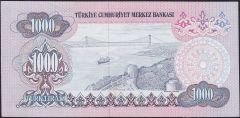 6.Emisyon 1.Tertip 1000 Lira B39 350101 Ççt Çilaltı