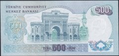 6.Emisyon 2.Tertip 500 Lira M41 189110 Çilaltı Çil