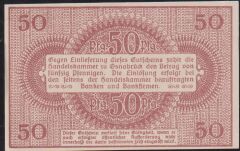 Almanya 50 Pfennig Notgeld 1921 Çil