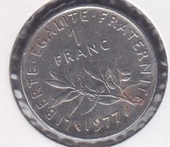 Fransa 1 Frank 1977