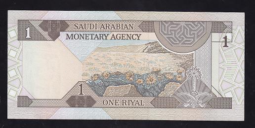 SUUDİ ARABİSTAN 1 RİYAL 1984 ÇİL eski kağıt para değerleri