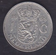 HOLLANDA 1 GULDEN 1968