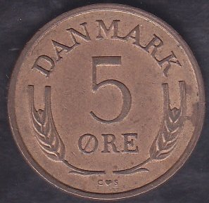 Danimarka 5 Öre 1967