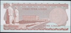 6.Emisyon 2.Tertip 20 Lira C86 014300 Çilaltı Çil