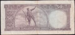5.Emisyon 6.Tertip 50 Lira M49 007591 Çok Temiz