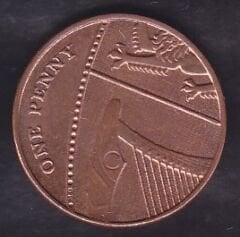 İngiltere 1 Penny 2014