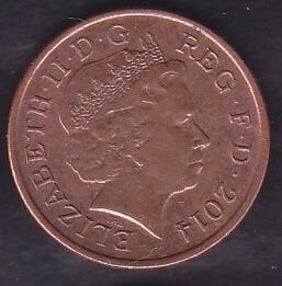 İngiltere 1 Penny 2014