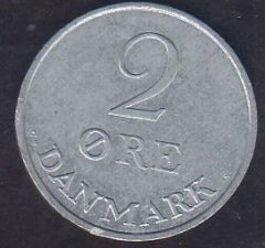 DANİMARKA 2 ÖRE 1969 (ÇİNKO)