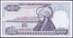 7.Emisyon 1.Tertip 1000 Lira E15 386752 Çil