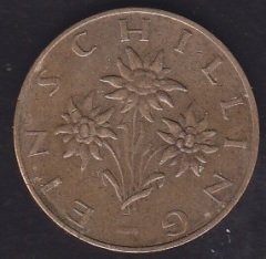 Avusturya 1 Şilin 1972