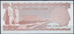 6.Emisyon 2.Tertip 20 Lira C82 419522 Çilaltı
