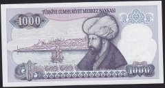 7.EMİSYON 1.TERTİP 1000 LİRA B52 275351 ÇİLALTI ÇİL