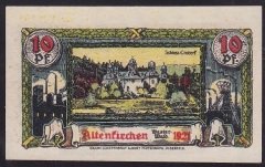ALMANYA 10 PFENNİNG NOTGELD 1920 ÇİL