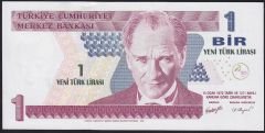8.Emisyon 1 YTL A68 519551 Çil