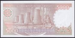 7.Emisyon 4.Tertip 5000 Lira G89 672991 Çil
