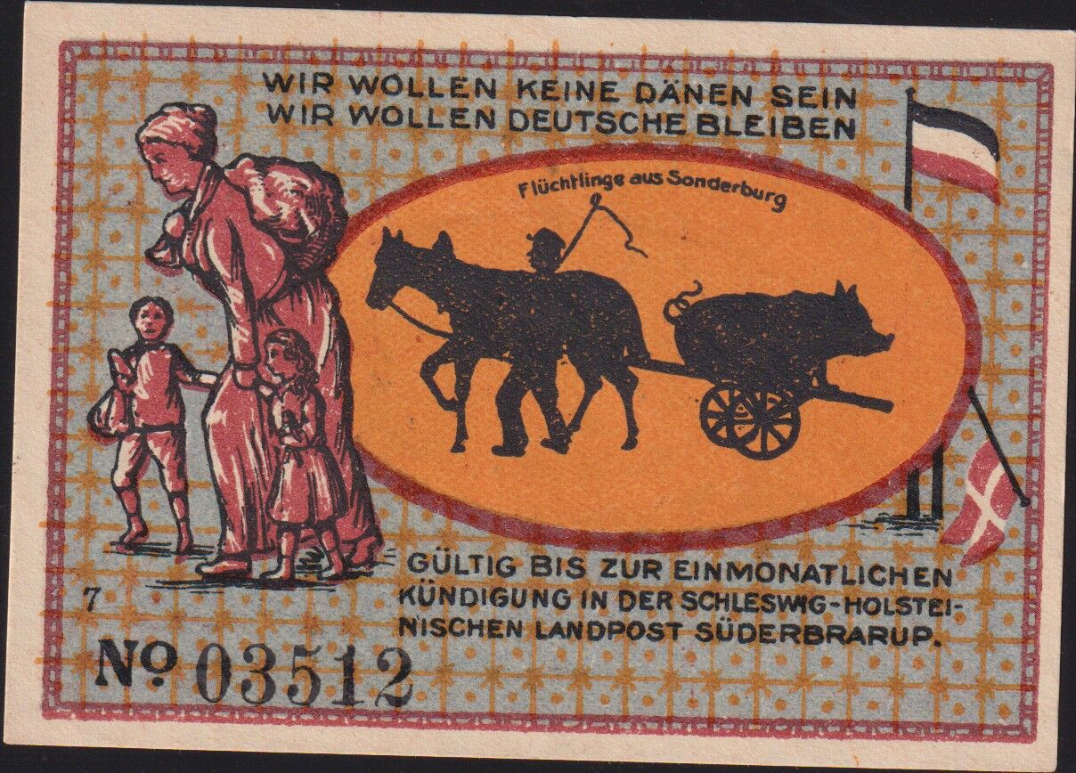 Almanya 50 Pfennig Notgeld 1921 Çil Filigranlı