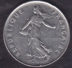 Fransa 5 Frank 1978