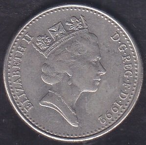 İNGİLTERE 10 PENCE 1992