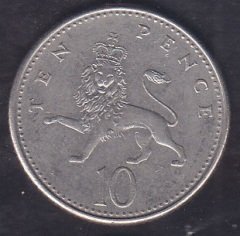 İNGİLTERE 10 PENCE 1992