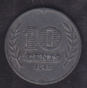 HOLLANDA 10 CENT 1942