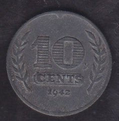 HOLLANDA 10 CENT 1942