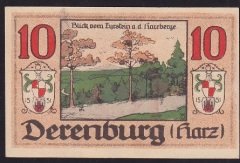 ALMANYA 10 PFENNİNG NOTGELD 1920 ÇİL