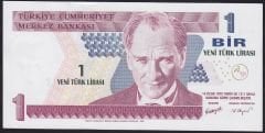 8.Emisyon 1 YTL A68 519537 Çilaltı Çil