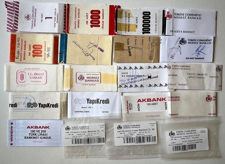 20 Adet TC Deste Para Bandrolü
