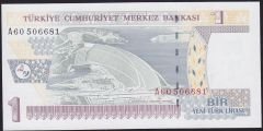 8.Emisyon 1 YTL A60 506681 Çil