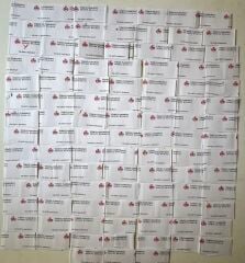 101 Adet TC Merkez Bankası Deste Para Bandrolü