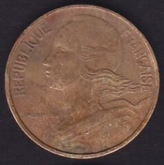 Fransa 10 Centimes 1963