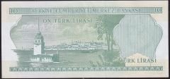 6.Emisyon 2.Tertip 10 Lira K47 125648 Çilaltı
