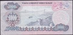 6.EMİSYON 1.TERTİP 1000 LİRA C57 398118 ÇOK ÇOK TEMİZ +