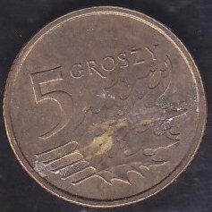 Polonya 5 Groszy 2012