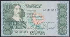 SOUTH AFRİCA 10 RAND 1978 ÇÇT ÇİLALTI Pick 120d eski para alan yerler
