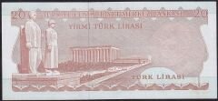 6.Emisyon 3.Tertip 20 Lira G38 875695 Çilaltı