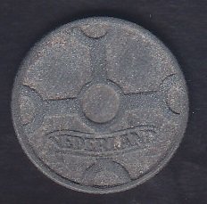 HOLLANDA 1 CENT 1942 eski para mezat