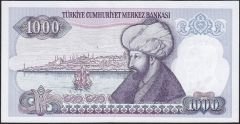 7.Emisyon 1.Tertip 1000 Lira D19 254249 Çil