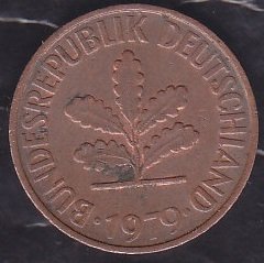 Almanya 2 Pfennig 1979D